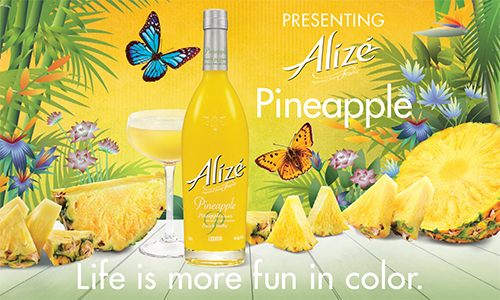 Alizé Pineapple Recipe Card