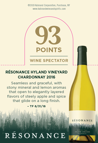 Hyland Vineyard Chardonnay 2016 Necker (93 Points)