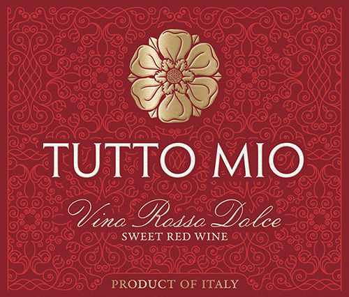 Vino Rosso Dolce Front Label