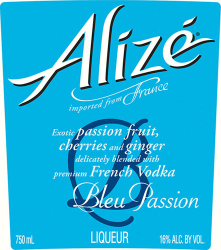 Bleu Passion Front Label (750ml)