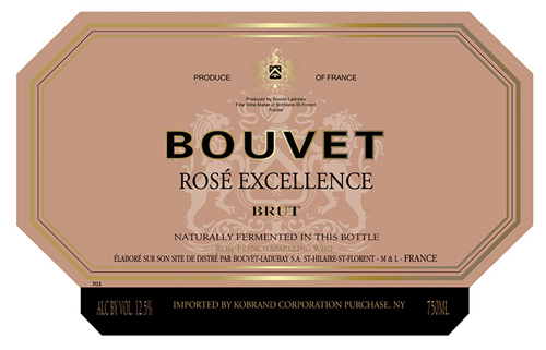 Excellence Brut Rosé Front Label