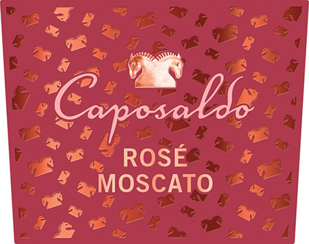 Moscato Rosé Front Label