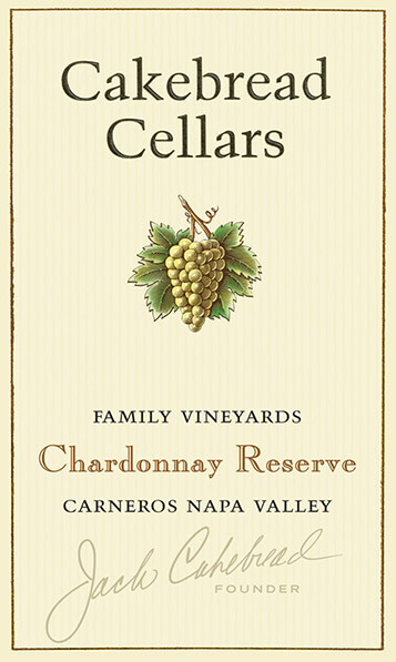 Napa Valley Chardonnay Reserve Front Label