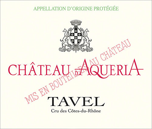 Tavel Rosé Front Label