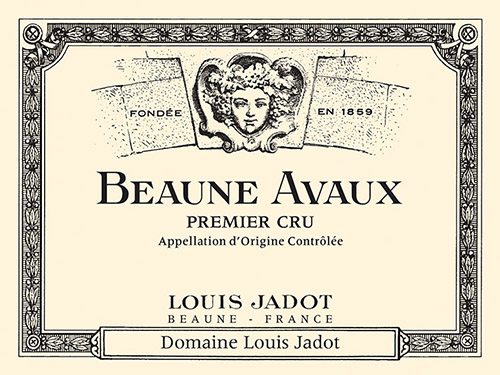 Beaune Avaux Premier Cru Front Label