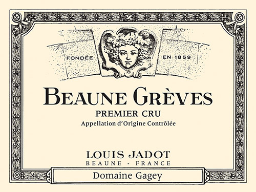 Beaune Grèves Premier Cru Front Label