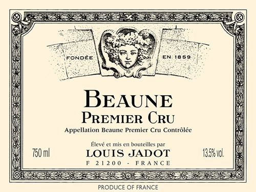 Beaune Premier Cru Front Label