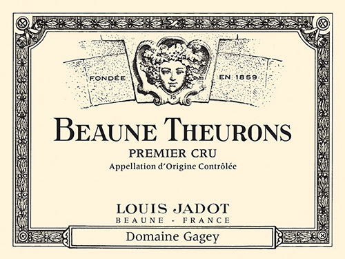 Beaune Theurons Premier Cru Front Label