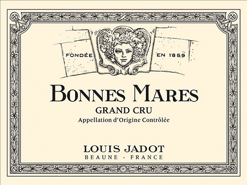 Bonnes Mares Grand Cru Front Label