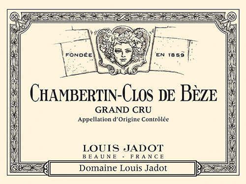 Chambertin-Clos-de-Bèze Grand Cru Front Label