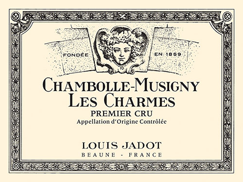 Chambolle-Musigny Les Charmes Premier Cru Front Label