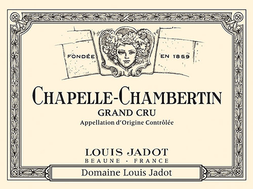 Chapelle-Chambertin Grand Cru Front Label