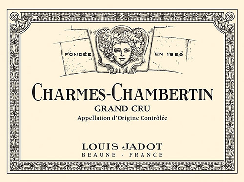 Charmes-Chambertin Grand Cru Front Label