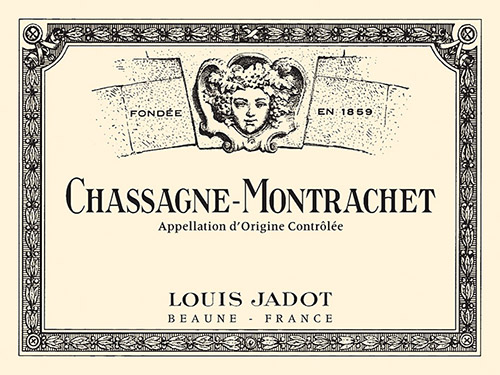 Chassagne-Montrachet Front Label