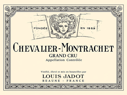 Chevalier-Montrachet Grand Cru Front Label