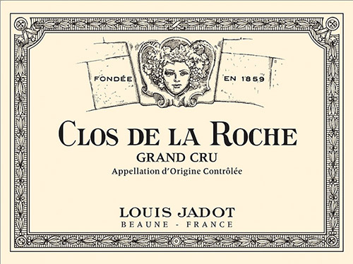 Clos de la Roche Grand Cru Front Label