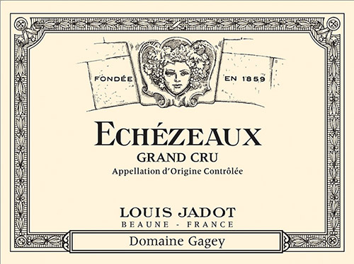 Echézeaux Grand Cru Front Label