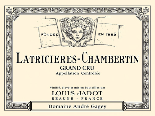 Latricières-Chambertin Grand Cru Front Label