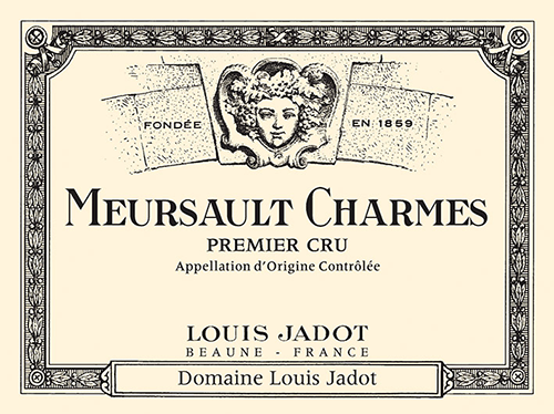 Meursault Charmes Premier Cru Front Label