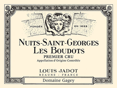 Nuits-Saint-Georges Les Boudots Premier Cru Front Label