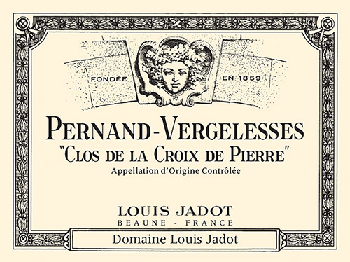 Pernand-Vergelesses Clos de la Croix de Pierre Blanc Front Label