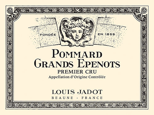 Pommard Grands Epenots Premier Cru Front Label