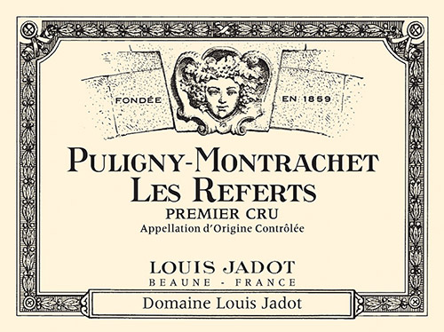 Puligny-Montrachet Referts Premier Cru Front Label