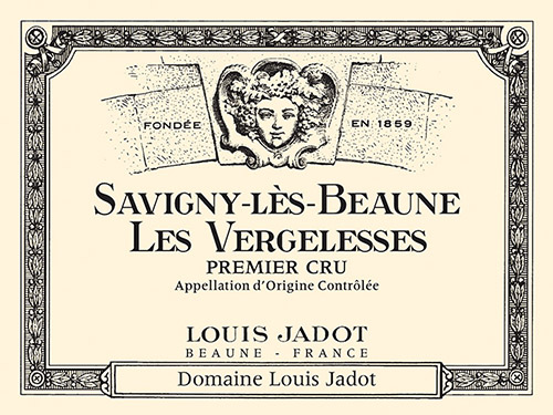 Savigny-lès-Beaune Les Vergelesses Premier Cru Front Label