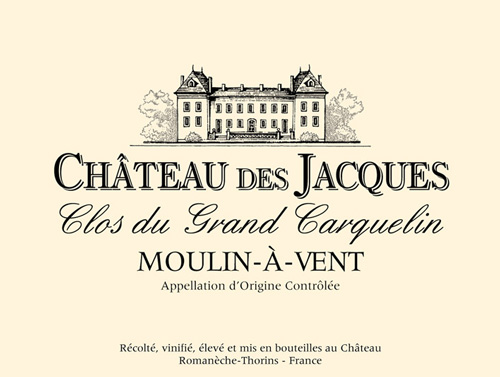 Moulin-à-Vent Clos du Grand Carquelin Front Label