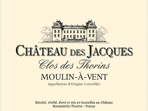 Moulin-à-Vent Clos des Thorins Front Label