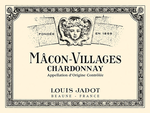 Mâcon-Villages Chardonnay Front Label