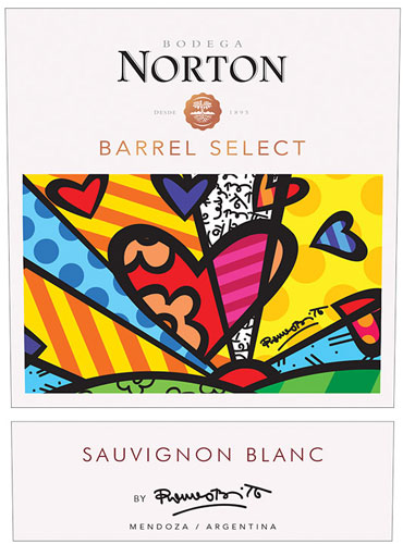 Barrel Select Britto Sauvignon Blanc Front Label