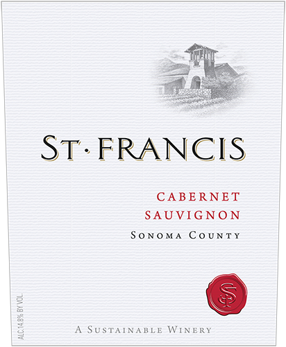 Sonoma County Cabernet Sauvignon Front Label