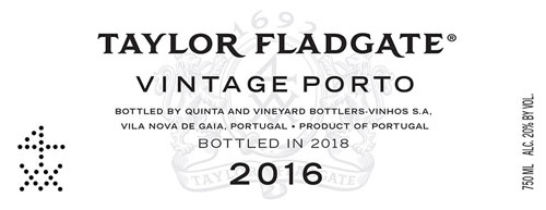 Classic Vintage Porto 2016 Front Label
