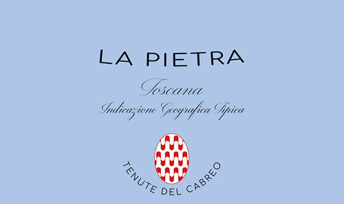 La Pietra Chardonnay di Toscana IGT Front Label