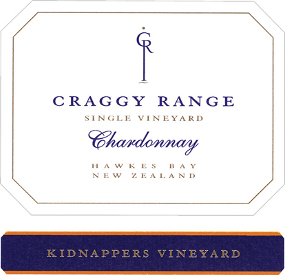 Kidnappers Vineyard Chardonnay Front Label