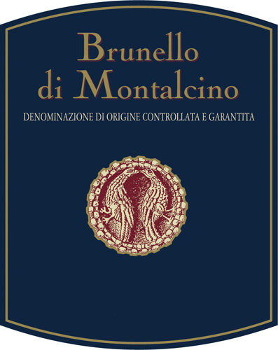 Brunello di Montalcino DOCG Front Label