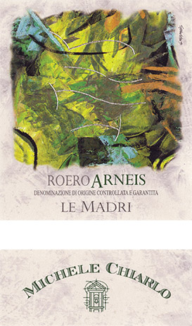 Le Madri Roero Arneis DOCG Front Label