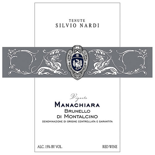 Brunello di Montalcino Manachiara DOCG Front Label