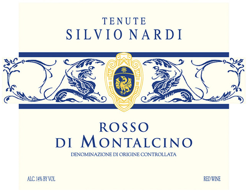 Rosso di Montalcino DOC Front Label