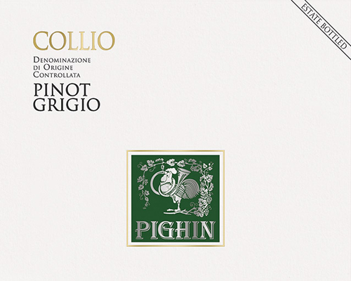 Pinot Grigio Collio DOC Front Label