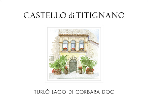 Turlo Lago di Corbara DOC Front Label