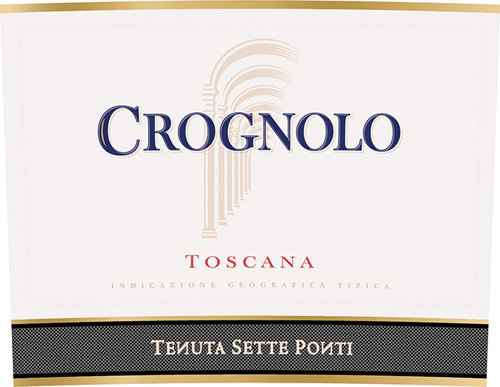 Crognolo Toscana IGT Front Label