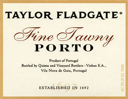 Fine Tawny Front Label