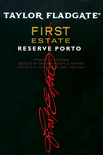 First Estate Reserve Porto Front Label