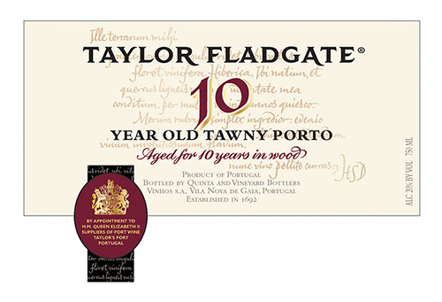 10 Year Old Tawny Porto Front Label