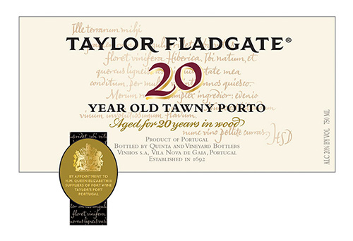 20 Year Old Tawny Porto Front Label