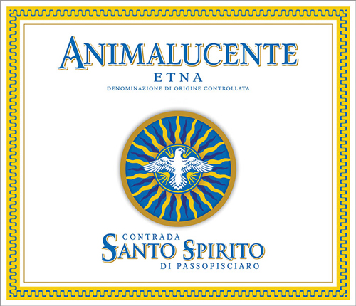 Contrada Santo Spirito Animalucente Etna DOC Front Label