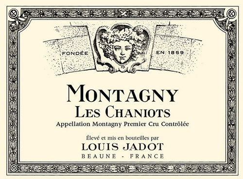 Montagny Les Chaniots Front Label