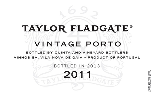 Classic Vintage Porto 2011 Front Label